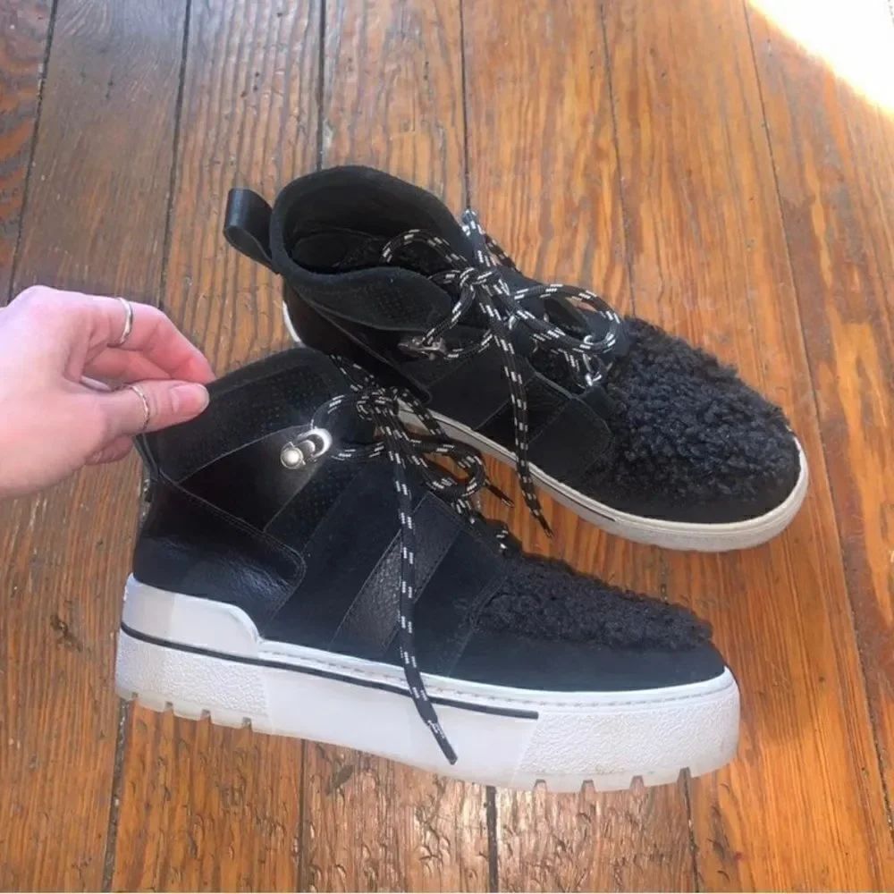 J Slides Platform High Top Sneakers Anthropologie 6
